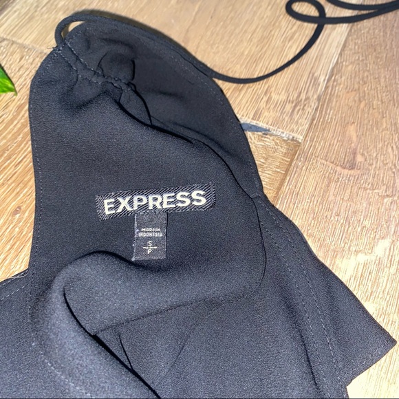 Express Cold Shoulder Ruffle Top - Picture 4 of 4